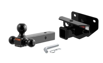 Curt Rear Trailer Hitch & Multi-Ball Mount for Select Ram 1500 2500 3500 Foto 1 de 4
