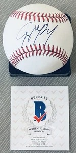 SPECTACULAR KETEL MARTE LICENSED BECKETT AUTHENTICATED SIGNED MANFRED BASEBALL - Picture 1 of 3