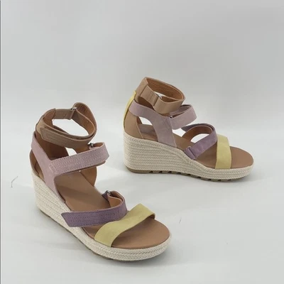 Sorel Cameron Multistrap Wedge Sandals 6.5 S56 - Image 1 of 4