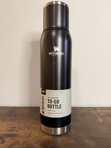 Stanley Adventure To Go Flasche 1,4 Qt Vakuum Weithalsflasche anthrazit (NEU) - Bild 1 von 6