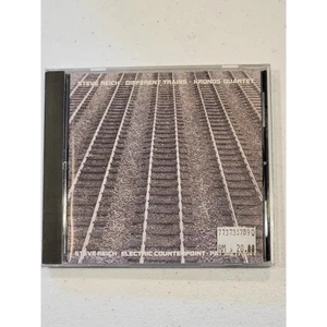 Steve Reich Different Trains Electric Counterpoint CD Kronos Quartet Pat Metheny - Picture 1 of 2