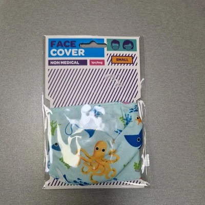 Puckator Sealife Splosh Reusable Face Covering - Small - Image 1 of 2
