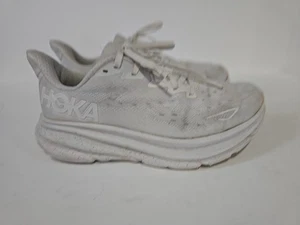 Hoka clifton 9 - women’s size 7 White/Yellow - Picture 1 of 11
