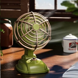 Rotatable Desk Fan Desktop Cooling Fan Portable Electric Fan Home - Zdjęcie 1 z 10