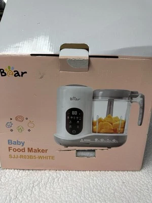 2024 Baby Food Maker, One-Step Processor, Steamer & Puree Blender, White - Image 1 of 4