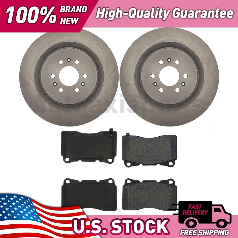 Front Centric Parts Disc Brake Upgrade Kit For 2004-2007 Cadillac CTS - Image 1 of 1