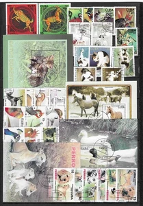 Stamps Caribbean Island. Fauna. Horses, Dogs. Used. - Picture 1 of 1
