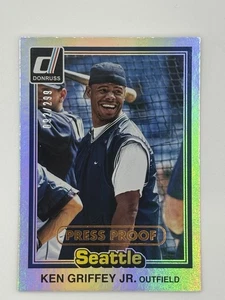 Ken Griffey Jr. 2015 Panini Donruss '81 - #244 PRESS PROOF   /299 - Picture 1 of 2