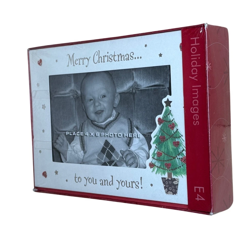 16 Holiday Images Christmas Photo Cards&Envelopes Red Merry Christmas Baby Tree - Image 1 of 3
