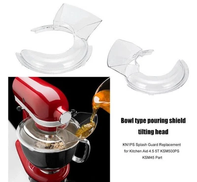 Spritzschutz Für KitchenAid KN1PS K45SS KSM75 KSM90 K4 K5 KP50 KSM5 KSM50 - Bild 1 von 4
