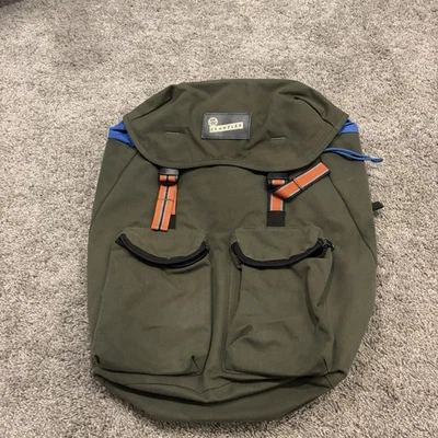 Crumpled The Tondo Outpost Backpack in Green Hiking 25L Adjustable Rare - Image 1 of 4