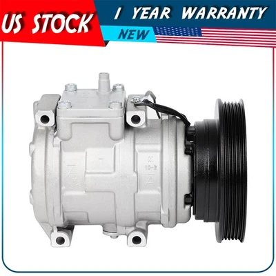 Compresor de aire acondicionado para Mitsubishi Eclipse 2,0 L 1995-1998 Chrysler Sebring 2,0 L 95-98 Foto 1 de 4