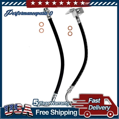 2X Manguera hidráulica de freno trasero Manguera de freno para Mazda Miata 1990-2005 Foto 1 de 4