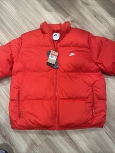 Giacca uomo Nike Puffer PrimaLoft nuova con etichette $200 vestibilità ampia rossa taglia large FB7368-657 - Foto 1 di 10