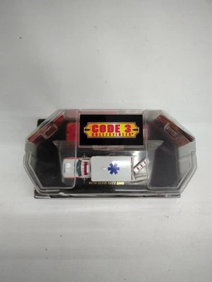 CODE 3 NEW YORK CITY EMS AMBULANCE 1/64 Diecast el - Image 1 of 4