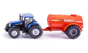 SIKU, NEW HOLLAND T7070 con cisterna per liquami ABBEY 1 asse, 1/50, SIK1945 - Foto 1 di 2