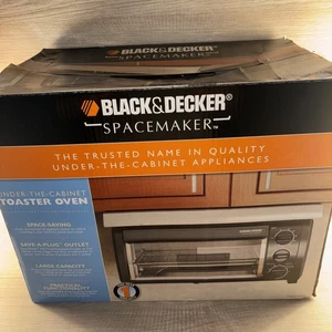 Black & Decker Spacemaker Under Counter Toaster Oven - Black TROS1500B - New - Picture 1 of 7
