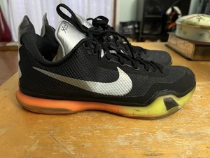 Nike Kobe 10 All-Star 742546-097 Men 110 Black Orange Basketball Sneaker Shoes - Picture 1 of 14