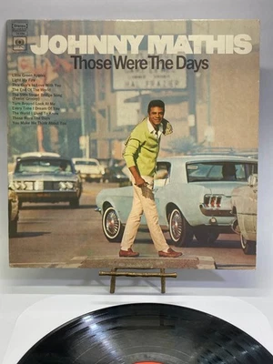 Johnny Mathis Those Were The Days Vintage Vinyl LP 1968 Columbia Record CS-9705 - Image 1 of 4