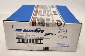 Norton Saint-Gobain BlueFire 6" x 0,045" x 7/8" Trennscheiben 25er-Pack ~ T618 - Bild 1 von 6