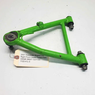 Kawasaki Mojave 250 2001 brazo de control superior delantero derecho OEM #39007-1221-CC Foto 1 de 2