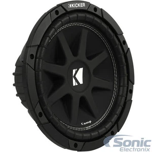 Kicker Comp Series 10" 4 Ohm Car Audio Subwoofer/ 300W Peak / 150W RMS | 43C104 - Picture 1 of 6