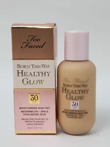 Too Faced Born This Way Healthy Glow SPF 30 Moisturizing Tint 2oz Light Beige - Picture 1 of 3