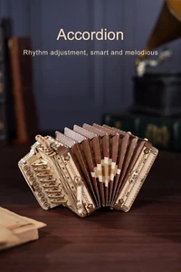 3D-Holzpuzzle. Original Rolife. Musikinstrumente AKKORDEON - Bild 1 von 11