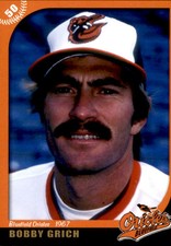 2007 Bluefield Orioles 50th Anniversary Grandstand #21 Bobby Grich Muskegon MI