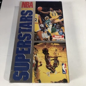 Vtg 1989 NBA Superstars Bird Magic Johnson Sports Illustrated VHS Tape SEALED - Picture 1 of 5