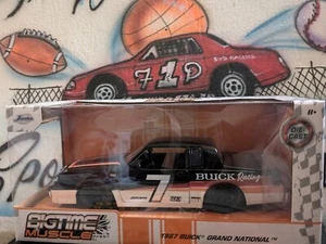 Jada Metal Diecast 1:24 BigTime Muscle 1987 Buick Grand National (negro) - Imagen 1 de 4