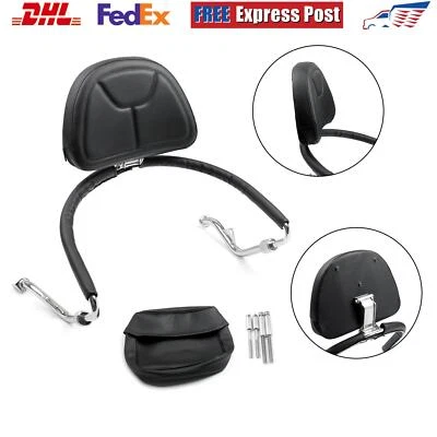 Outside Mount Mustang Drivers Backrest For Honda GL1800A GL1800 Gold Wing - Image 1 of 4