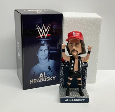 Al Hrabosky WWE Mad Hungarian St Louis Cardinals Bobblehead SGA Bobble 8-17-23 - Image 1 of 4