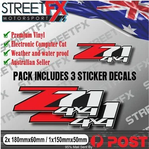 Colorado Z71 4x4 Offroad Sticker Decal Set for Holden MY17 MY18 MY19 Trailblazer - Picture 1 of 3