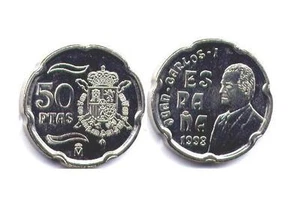 ESPAÑA 50 pesetas 1998 S/C Rey D. Juan Carlos I Spain escudo Real - Picture 1 of 1
