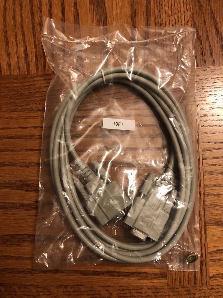 DB9 10ft Extension Cable F/F RS-232 Straight - Image 1 of 2
