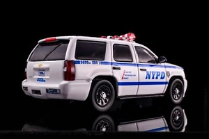 FEB 2024 596 MODEL 1/64 CHEVROLET CHEVY NEW YORK NYPD POLICE CAR USA