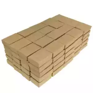 1000 pcs Bulk 1-7/8" x 1-1/4" x 5/8" h Cotton Filled Jewelry Gift Boxes 7 Colors - Picture 1 of 30