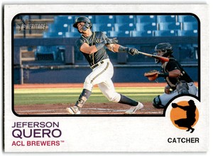 2022 Jeferson Quero Topps Heritage Minor League Rookie