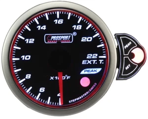 Halo EGT Gauge Amber/White/Blue 52mm (2 1/16") With Peak/Warn dimmable - Picture 1 of 3