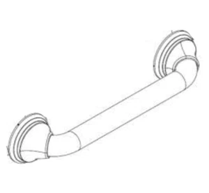 Moen R8742D3GCH 42" x 1-1/4" Home Care Grab Bar, Chrome - Picture 1 of 1