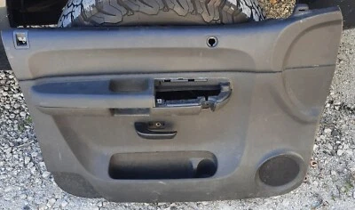 Chevrolet Silverado GMC Sierra 2500 2007-2009 panel de puerta delantera del conductor ébano OEM Foto 1 de 4