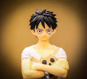 One Piece Film Red DXF The Grandline Men Vol.6 Monkey D. Luffy 7" Bandai - Picture 1 of 10