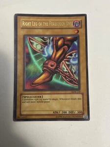 Rechtes Bein des Verbotenen LOB-120-Yu-Gi-Oh Karte-Exodus Karte - Bild 1 von 2
