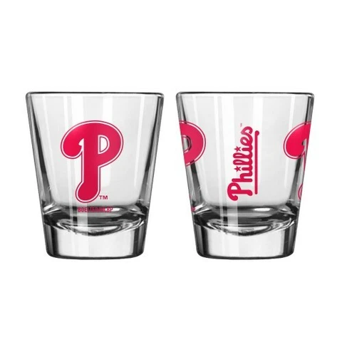 Philadelphia Phillies Game Day Logo Shot Glass NEW Cover