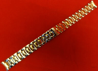 Timex SOLO SE ADAPTA A T2M596 14,4 mm 2 tonos correa de reloj pulsera cierre mariposa Foto 1 de 4