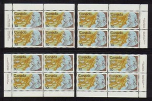 1976 Canada SC# 691 - United States Bicentennial - 4 Plate Blocks M-NH Lot# 2675 - Picture 1 of 1