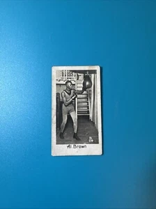 1932 la pie qui chante rare boxkarte tabak Al Brown - Bild 1 von 8