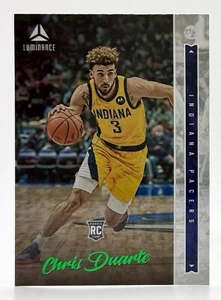 2021-22 Chronicles Luminance Green Ice #237 Chris Duarte RC Indiana Pacers - Picture 1 of 2