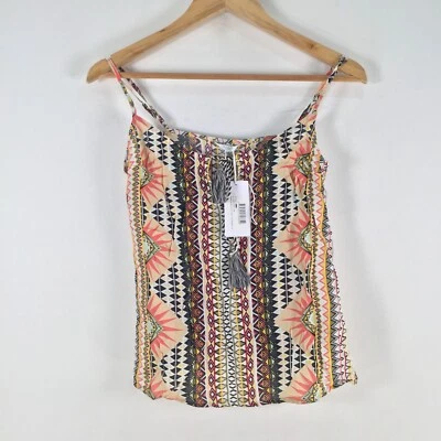 NUEVO Guess Mujer Cami Camiseta sin Mangas Talla XS Multicolor Geométrica Sin Mangas 099815 Foto 1 de 4